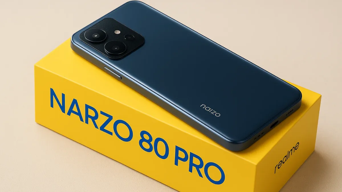 Realme Narzo 80 Pro Design